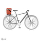 ORTLIEB RACK BAG UP-TOWN RACK CITY LEMON SORBET 17.5L