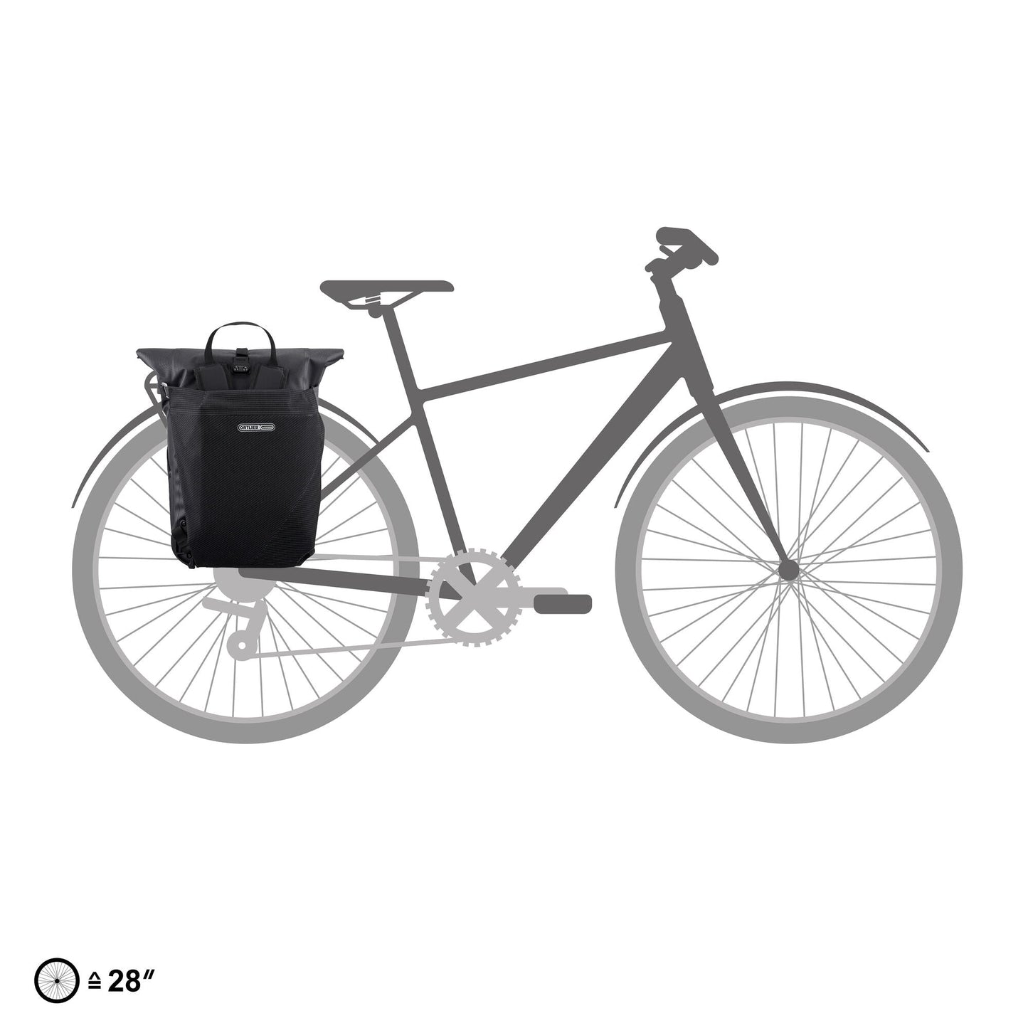 ORTLIEB PANNIER URBAN VARIO PS