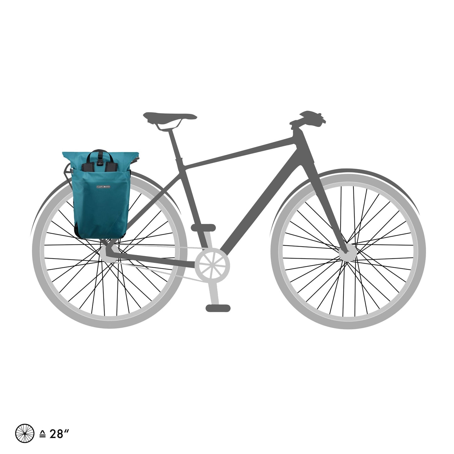 ORTLIEB PANNIER VARIO QL3.1 BLACK 20L