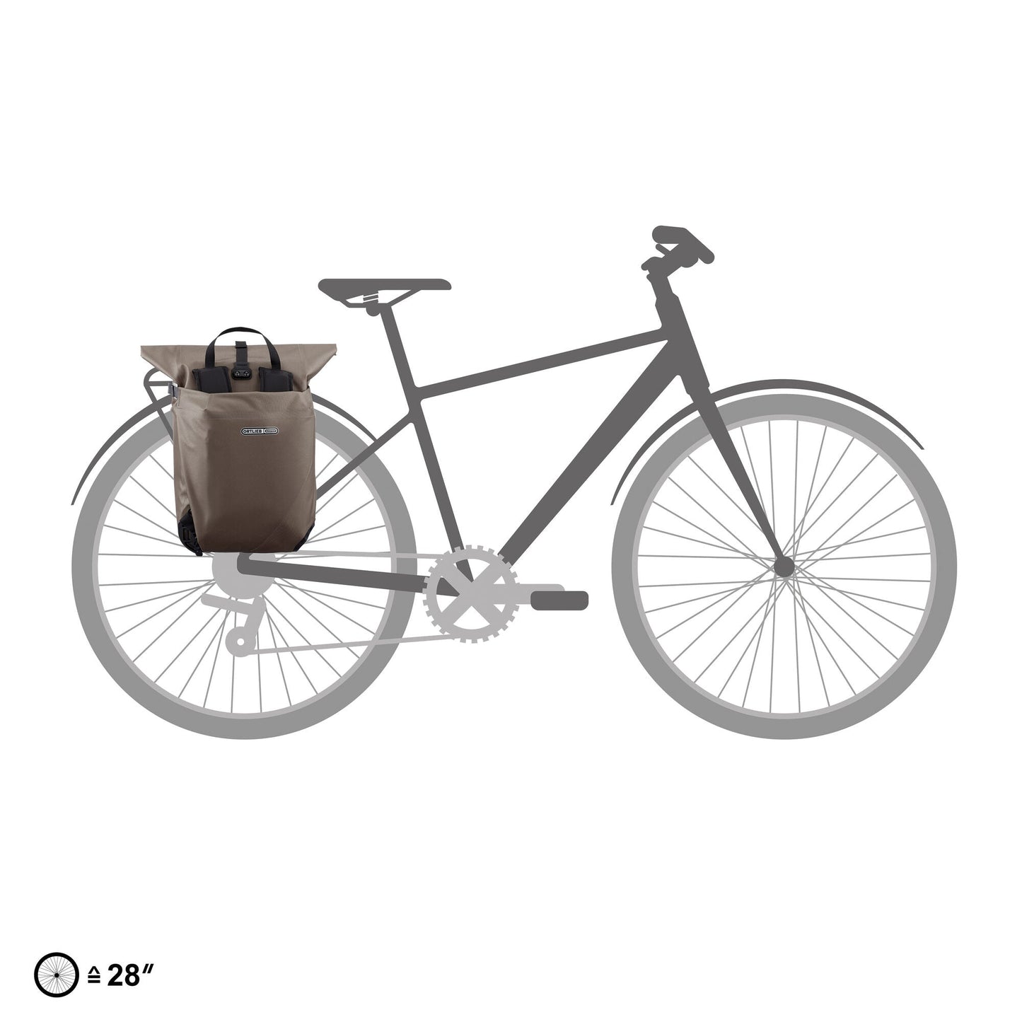 ORTLIEB PANNIER VARIO QL3.1 BLACK 20L