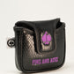Alt text: Venom mallet cover featuring a black and green design with Venom character graphics, suitable for protecting golf clubs.