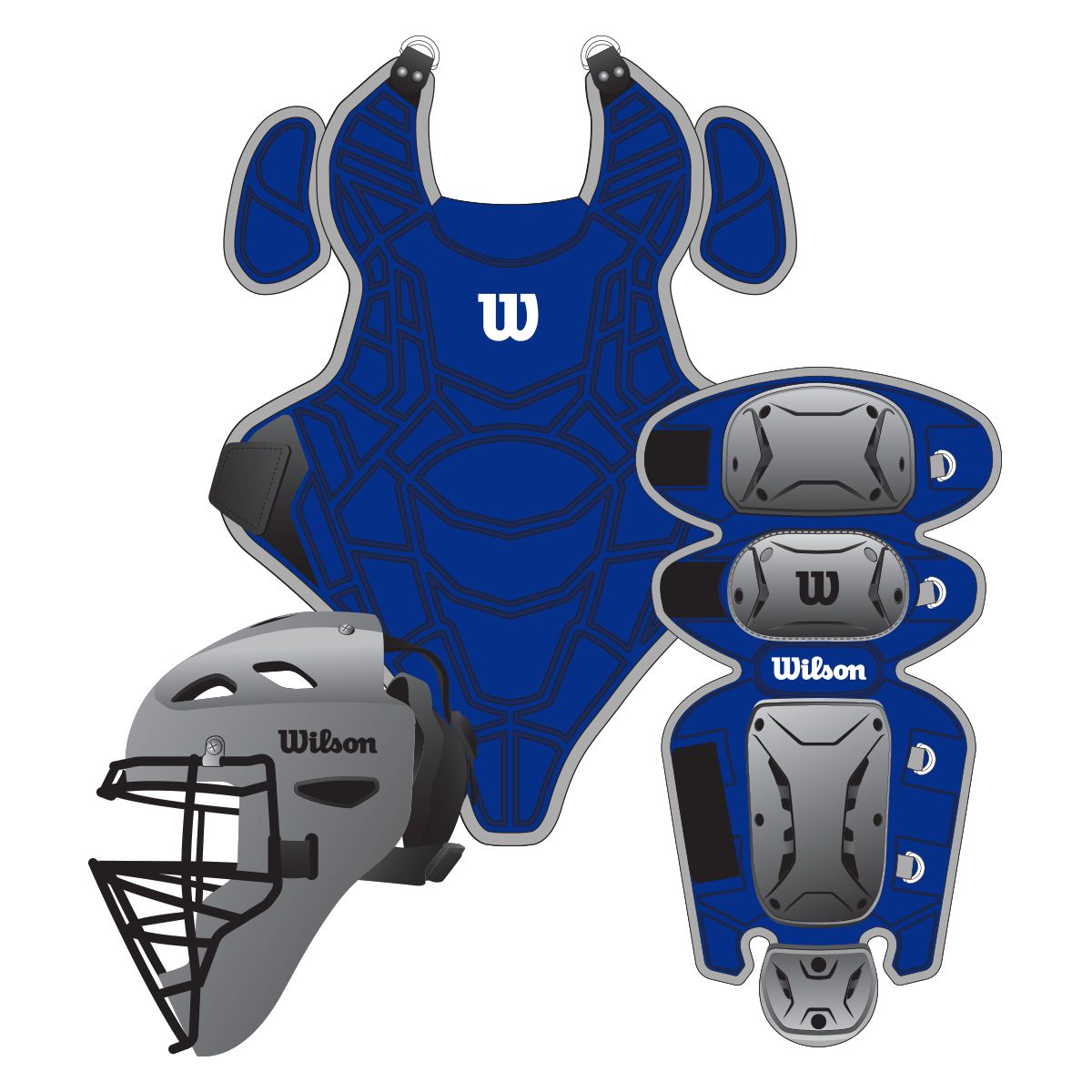 EZ GEAR 2.0 CATCHERS KIT BL SM
