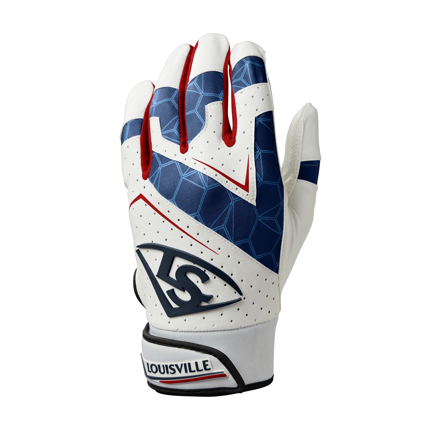 Y LS GENUINE V2 BATTING GLOVE BLACK L