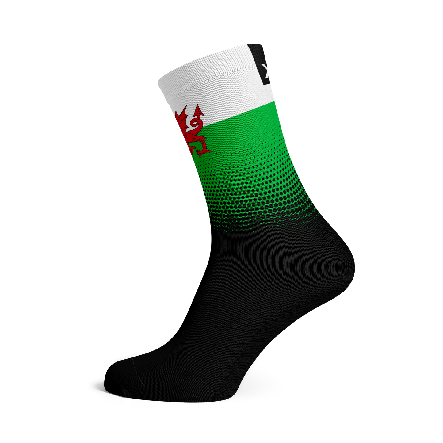Wales Flag Socks