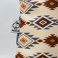 Western aesthetic driver cover featuring a vintage cowboy design with intricate patterns and earthy tones, ideal for golf enthusiasts.