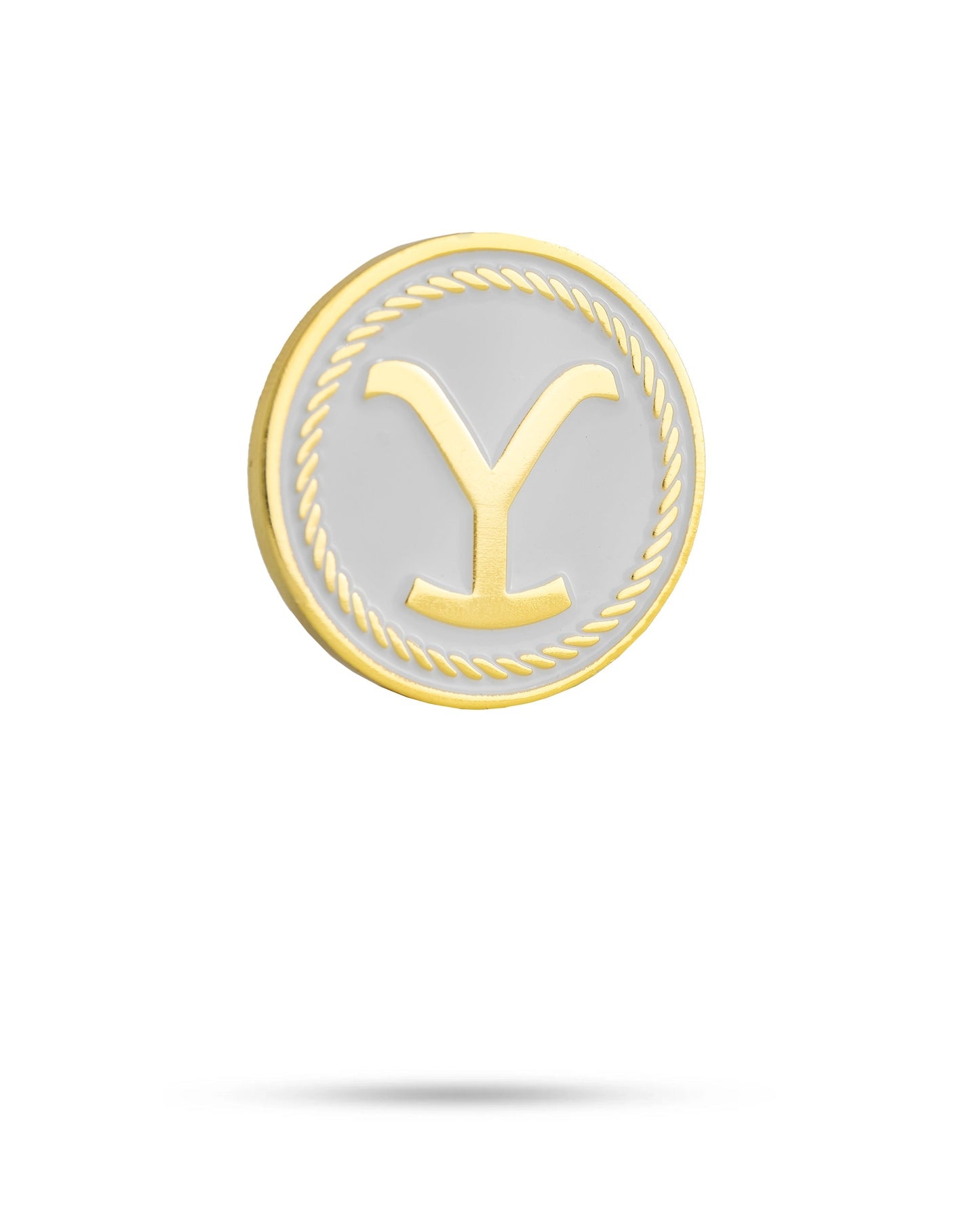 Yellowstone Ball Marker featuring a vibrant design representing Yellowstone National Park, ideal for golf enthusiasts.