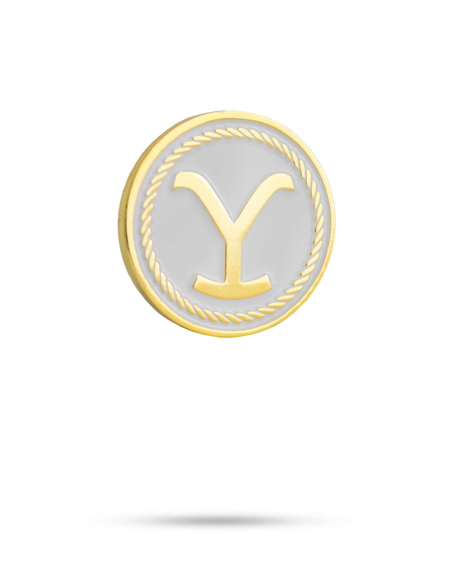 Yellowstone Ball Marker featuring a vibrant design representing Yellowstone National Park, ideal for golf enthusiasts.