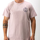 Yellowstone Train Station Tee featuring a vintage-inspired graphic of the iconic Yellowstone train station on a soft fabric background.