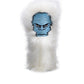 Yeti Hybrid Cover for golf clubs, featuring a sleek design and durable material in black and white with Yeti logo.