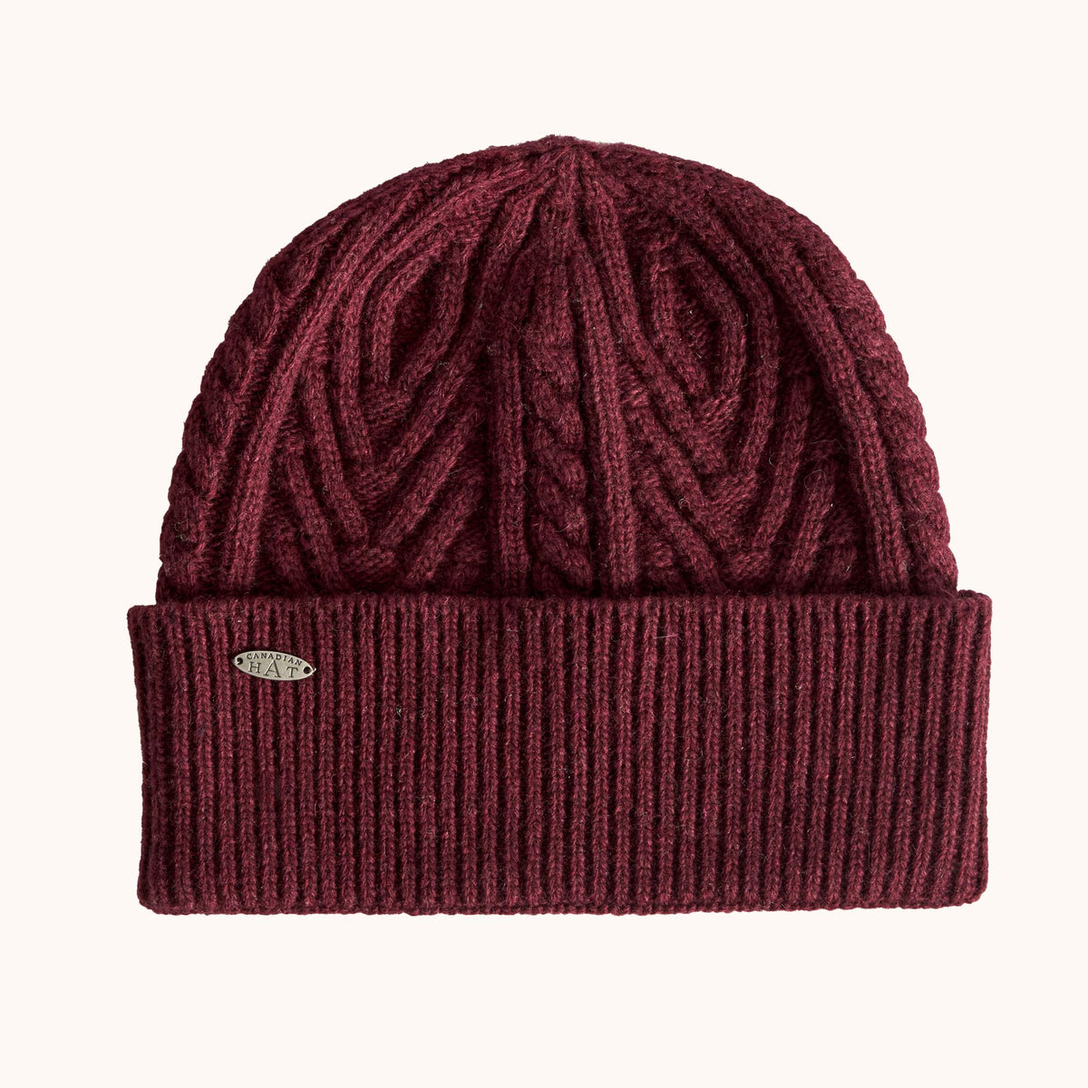 BREME-CHEVRON KNITTED BEANIE