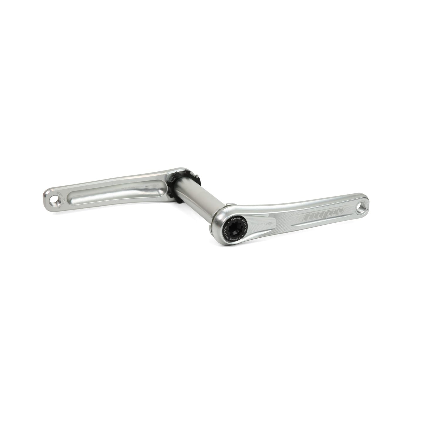 Hope Crankset EVO No Spider 120mm Fat 135mm Silver
