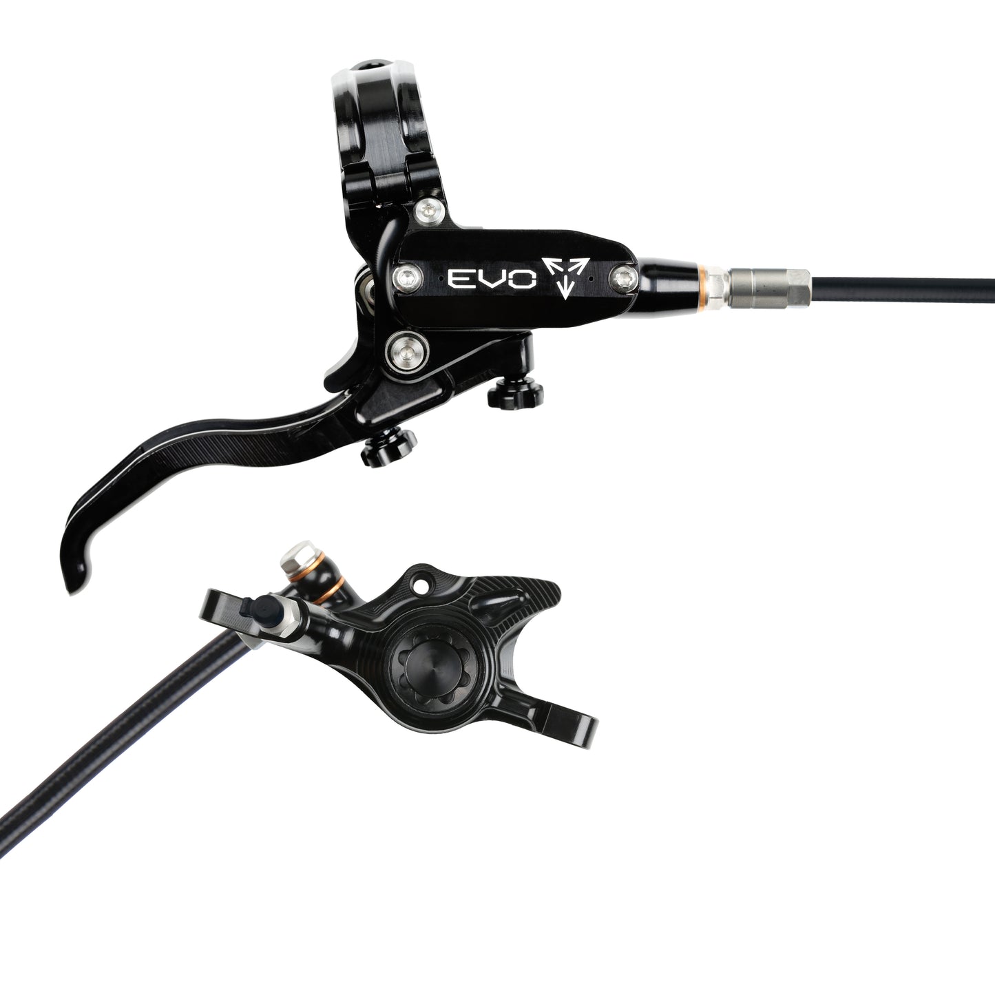 Hope Brake EVO X2 No Rotor RH- Black/Black
