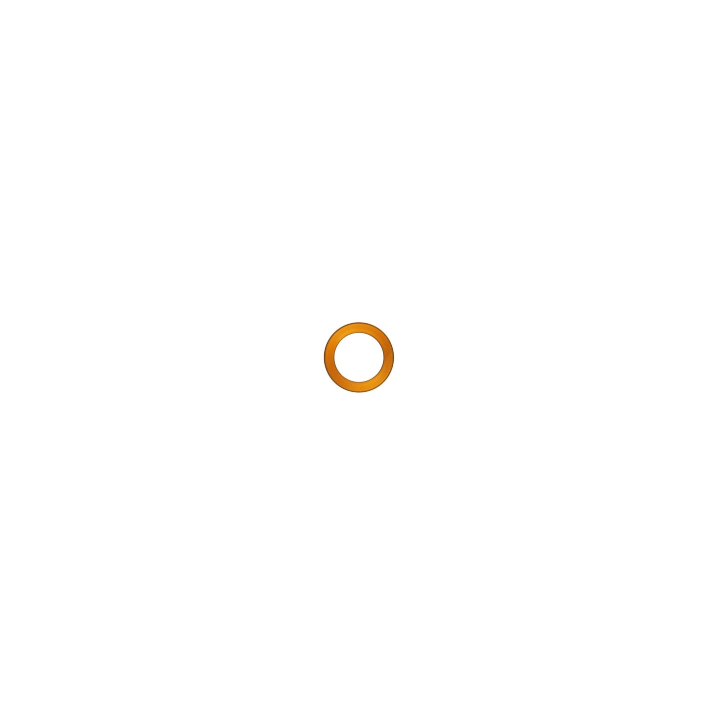 Hope Part Carbon Crank Pedal End Washer- Orange