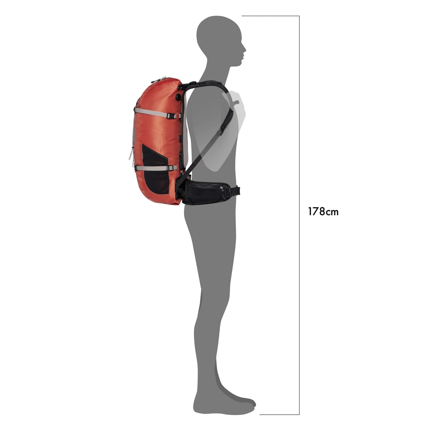 ORTLIEB BACKPACK ATRACK ROOIBOS 25L