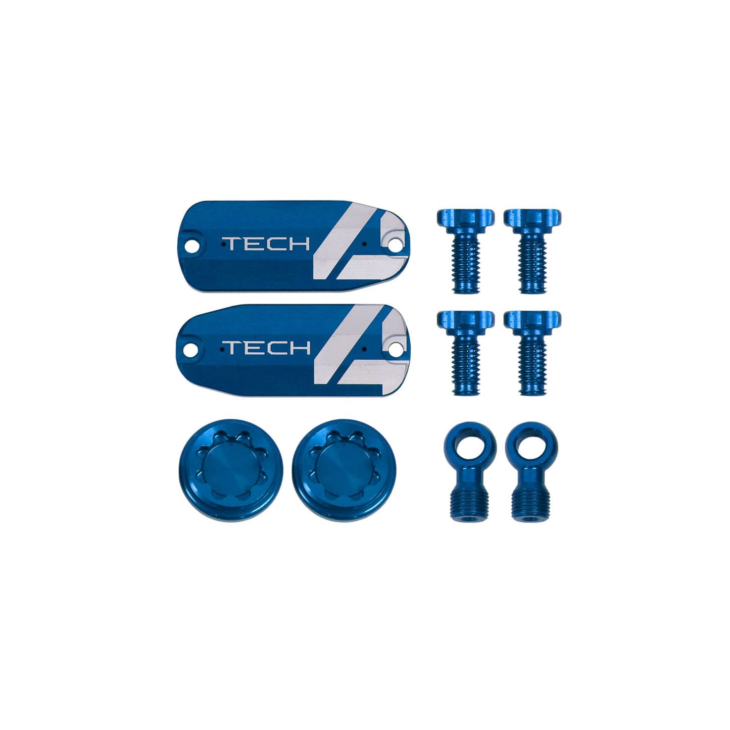 Hope Part Brake Tech 4 X2 Custom Kit Pair Blue