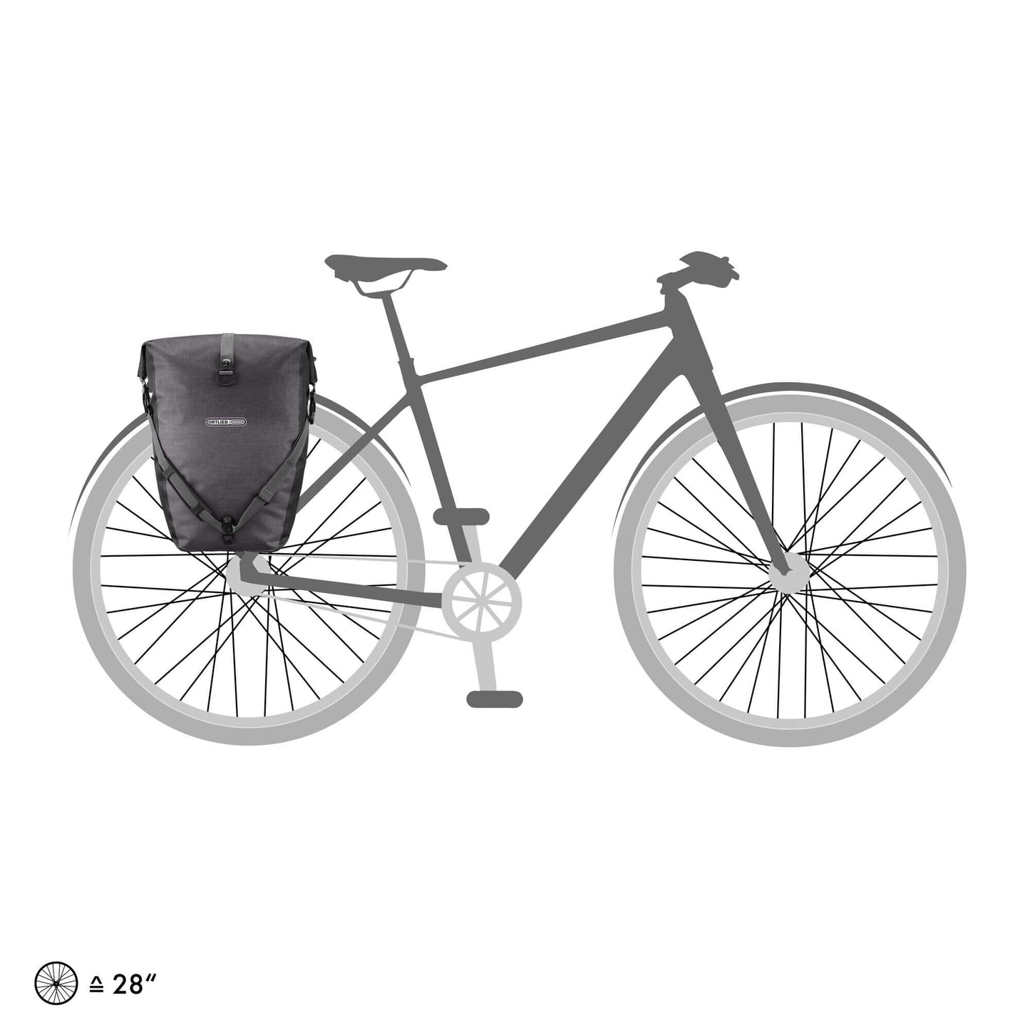 ORTLIEB PANNIER TOURING BACK-ROLLER PLUS CR QL2.1 DUSK BLUE 40L