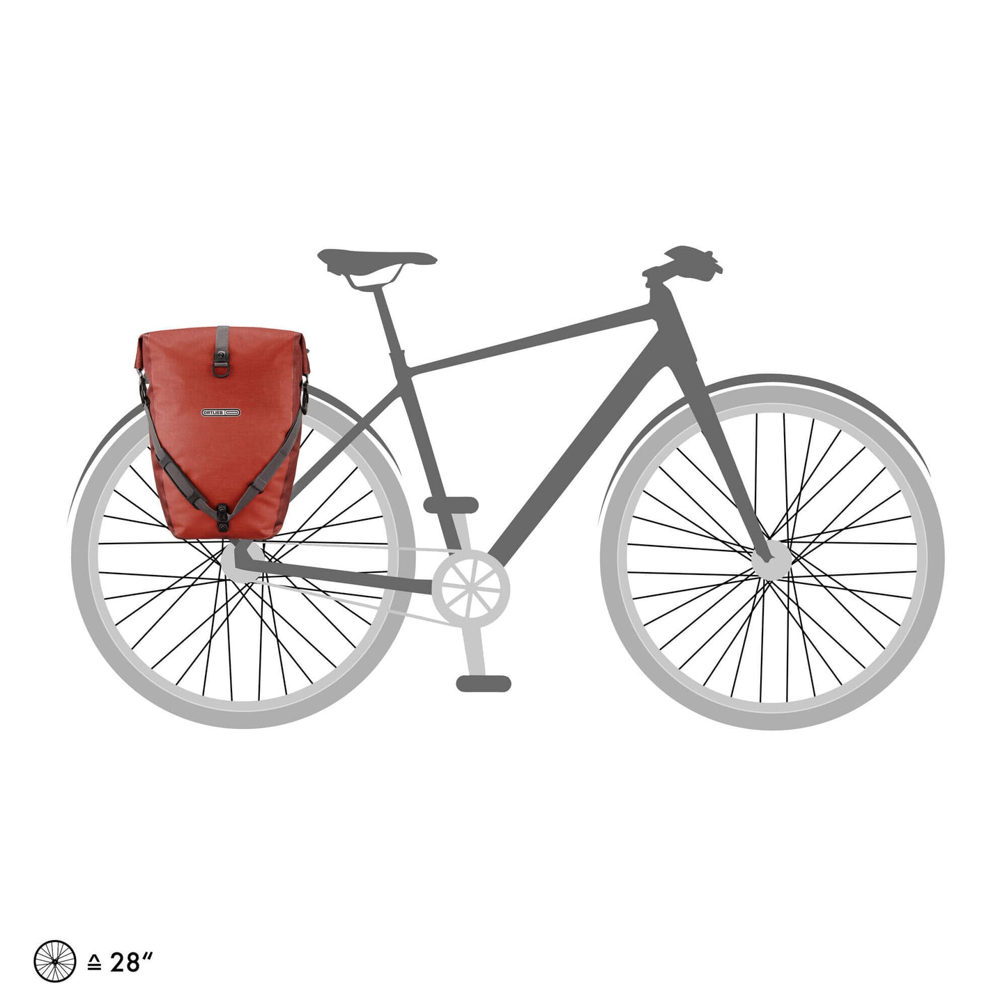 ORTLIEB PANNIER TOURING BACK-ROLLER PLUS CR QL2.1 DUSK BLUE 40L
