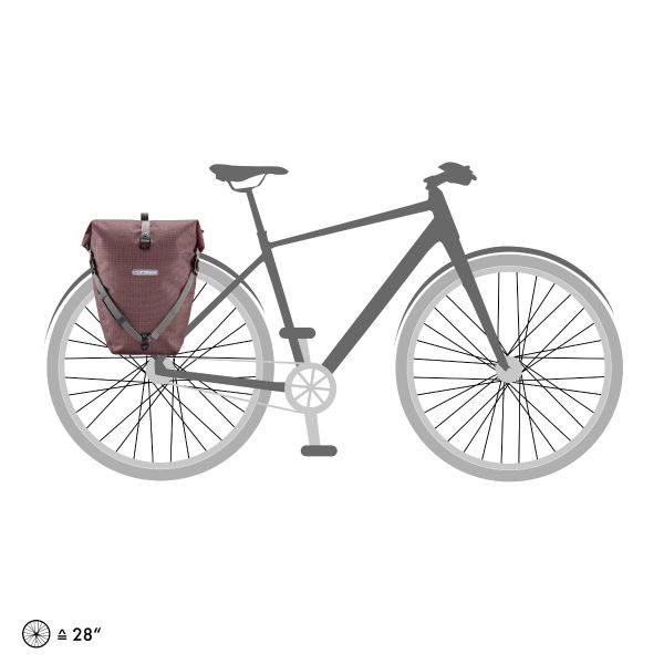 ORTLIEB PANNIER URBAN BACK ROLLER QL2.1 INK 20L (SINGLE)