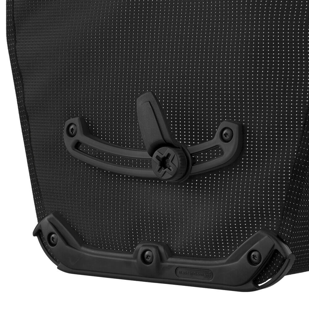 ORTLIEB PANNIER HIGH VISIBILITY BACK ROLLER PVC FREE QL2.1 YELLOW/BLACK REFLECTIVE 20L (SINGLE)