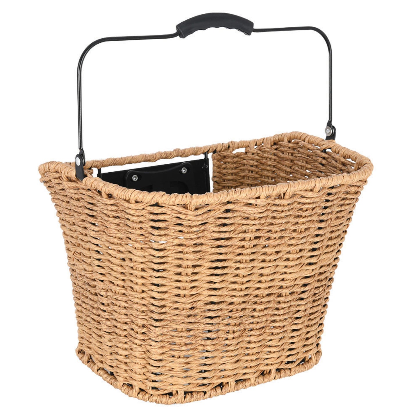 Magdalen Rattan Front QR Basket