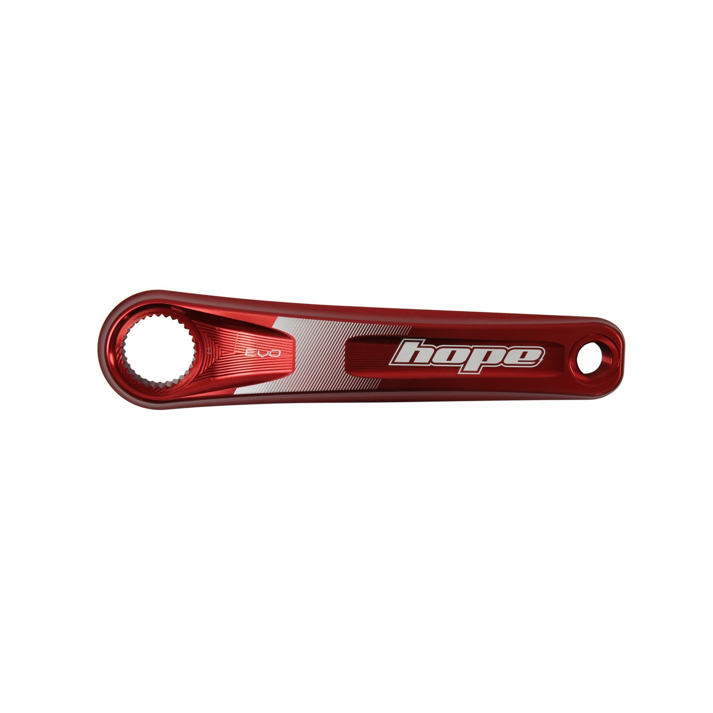 Hope Part Crankarm EVO Non Drive Side 155mm Red