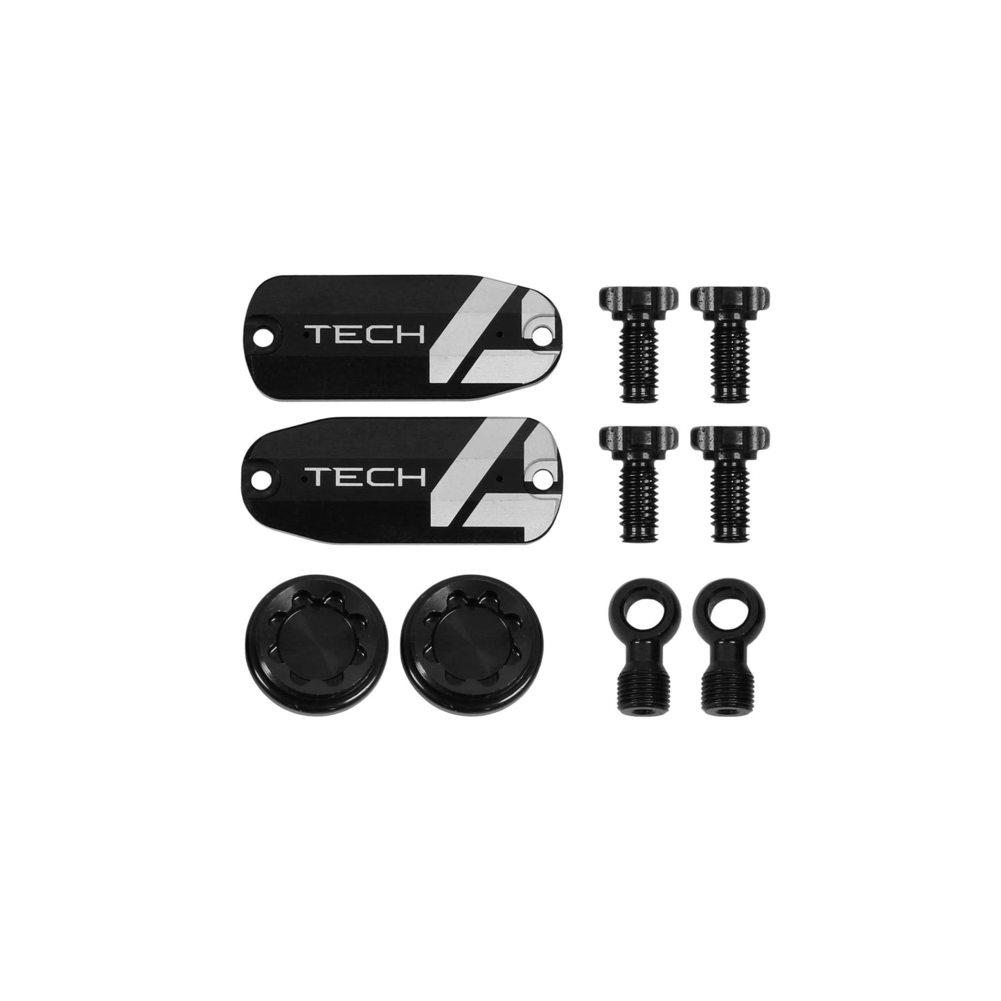 Hope Part Brake Tech 4 X2 Custom Kit Pair Black