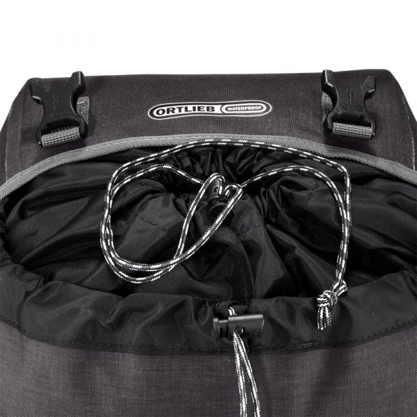 ORTLIEB PANNIER TOURING BIKE PACKER PLUS QL2.1 GRANITE/BLACK 42L
