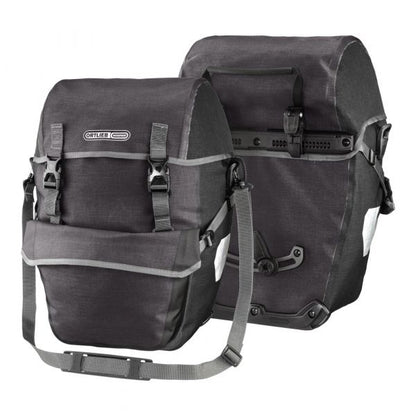 ORTLIEB PANNIER TOURING BIKE PACKER PLUS QL2.1 GRANITE/BLACK 42L