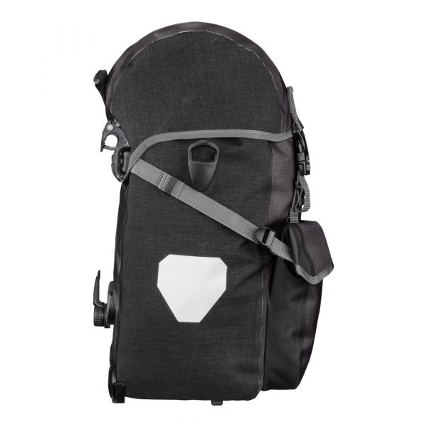 ORTLIEB PANNIER TOURING BIKE PACKER PLUS QL2.1 GRANITE/BLACK 42L