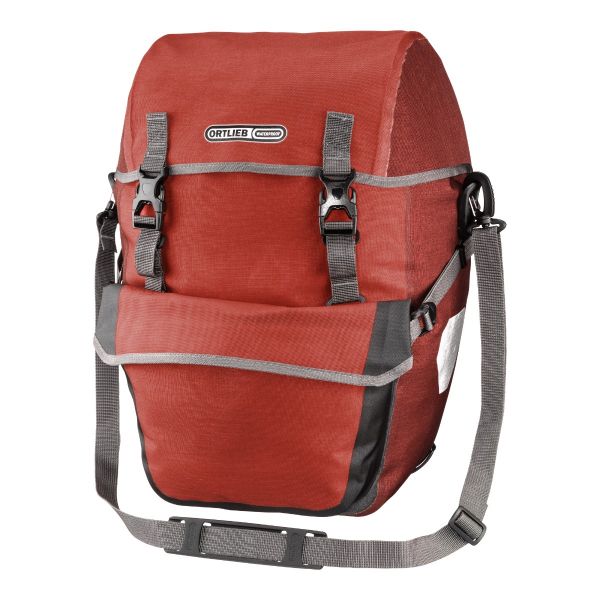 ORTLIEB PANNIER TOURING BIKE PACKER PLUS QL2.1 GRANITE/BLACK 42L