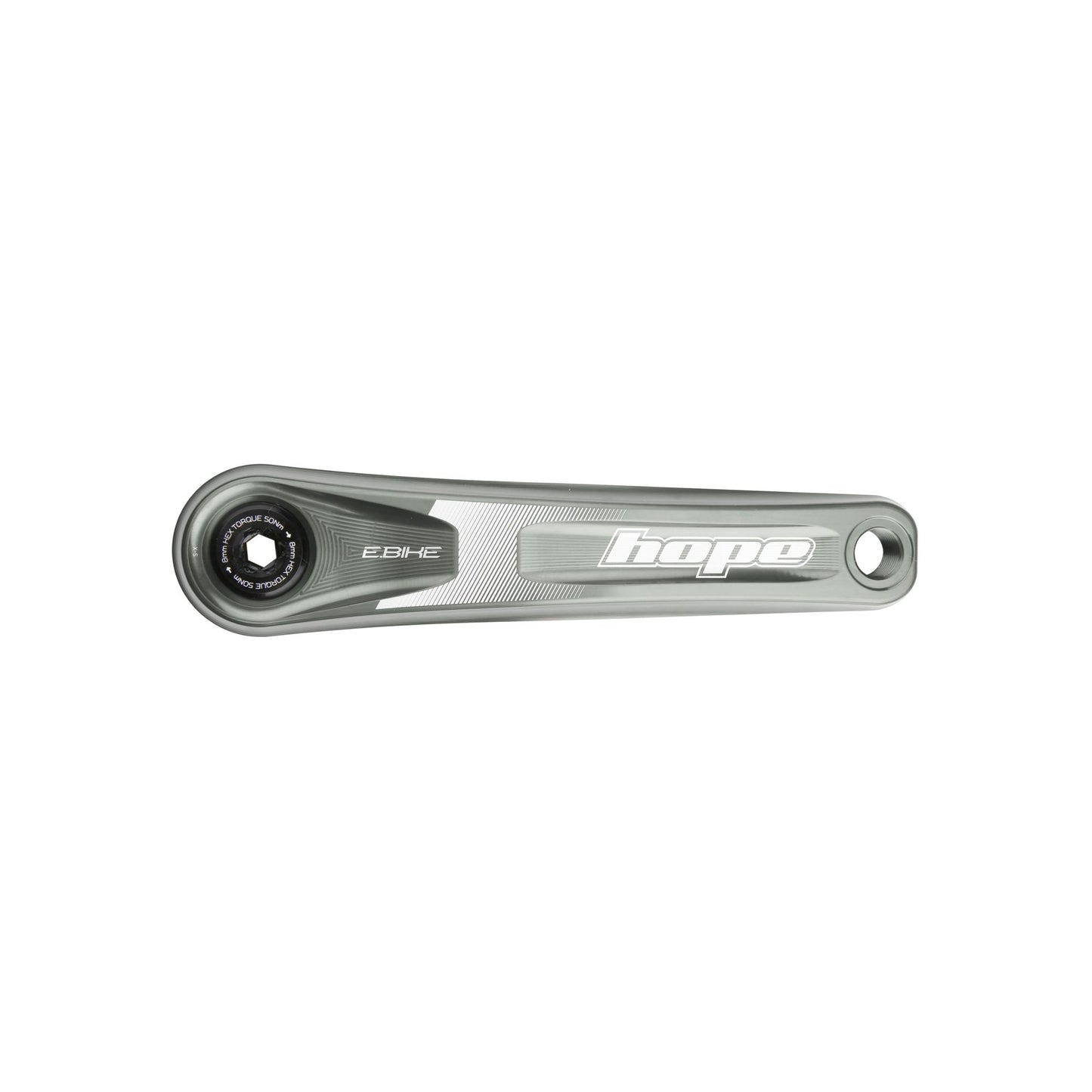 Hope Part Crankarm E Bike Non Drive Side Narrow 155MM Smoke