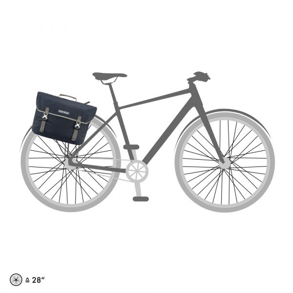 ORTLIEB PANNIER URBAN COMMUTER TWO URBAN QL2.1 ASH ROSE 20L