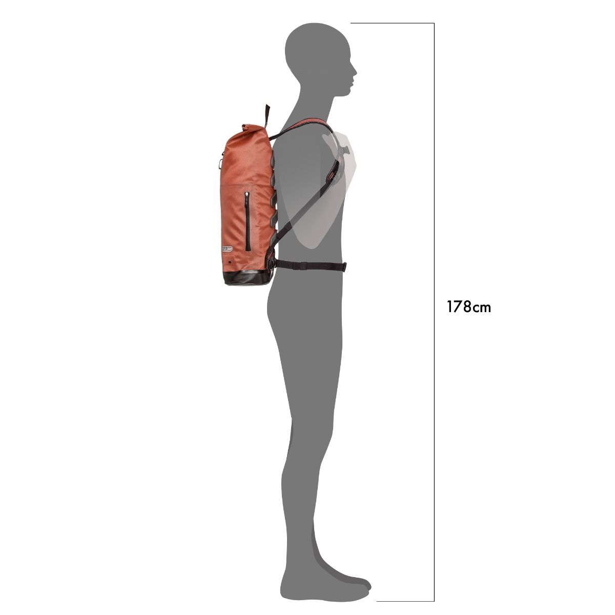 Ortlieb Backpack Commuter-Daypack- Cyber Blue/Cyber Pink 21L