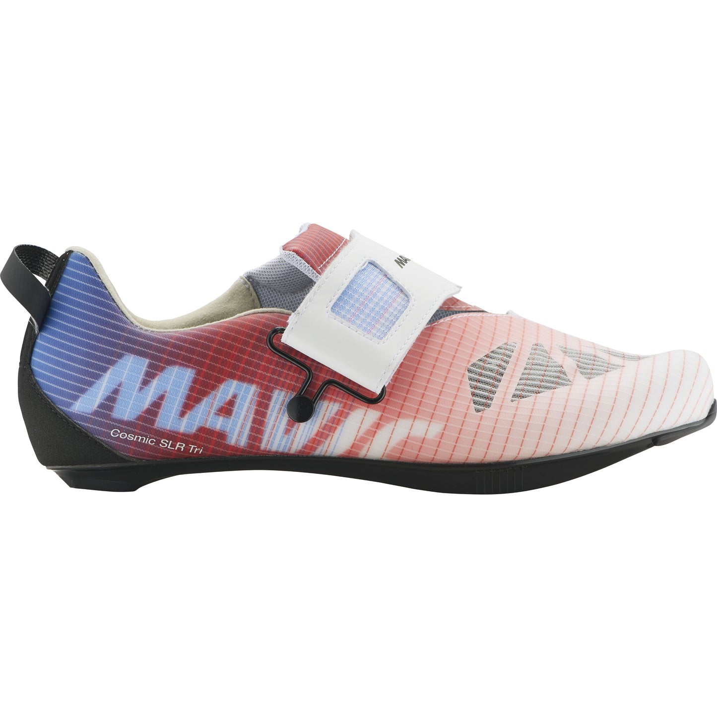 Mavic - souliers de triathlon Cosmic SLR - Bleu princesse-Rouge fuschia