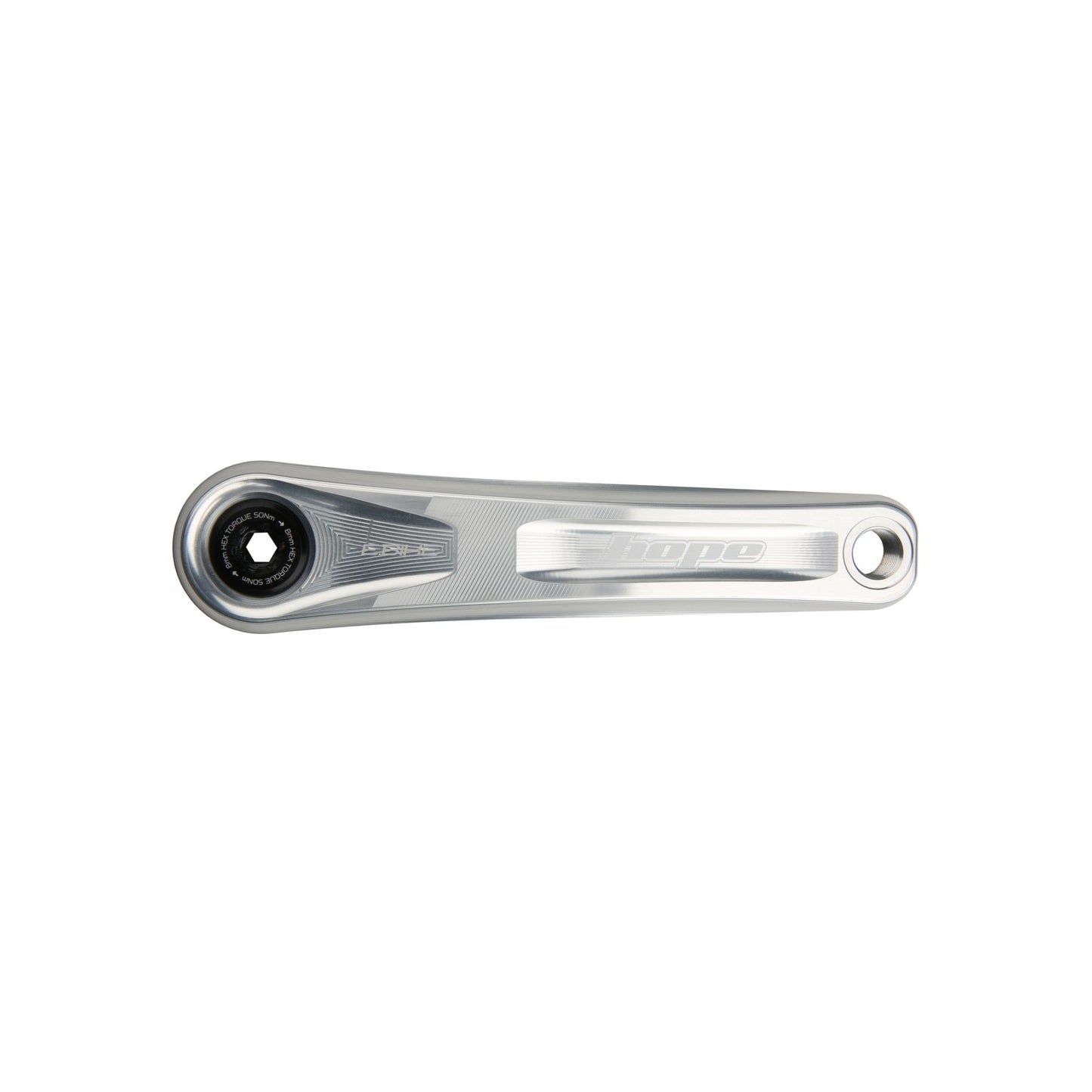 Hope Part Crankarm E Bike Non Drive Side Narrow 165MM Silver