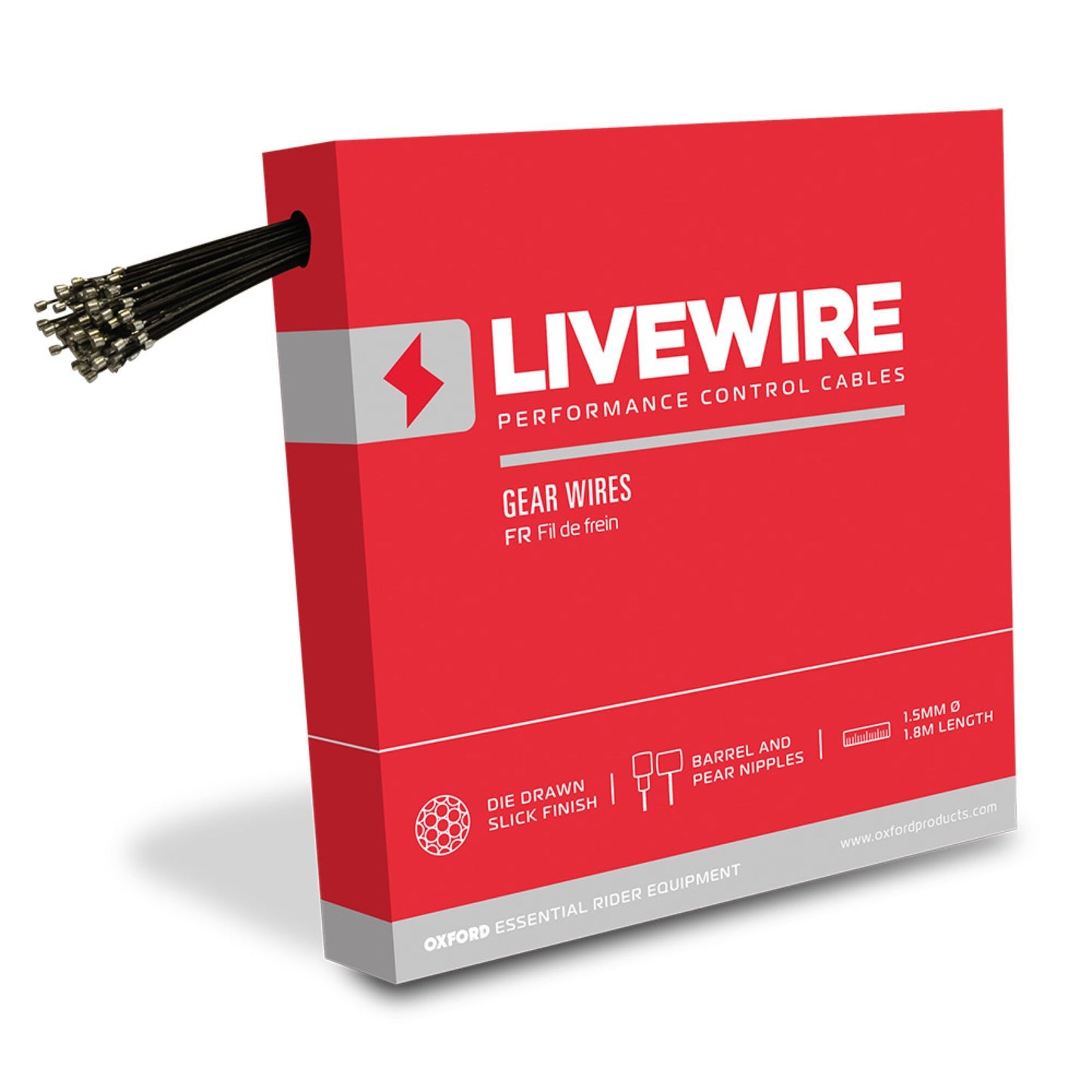 100 x S/Steel Gear Wires