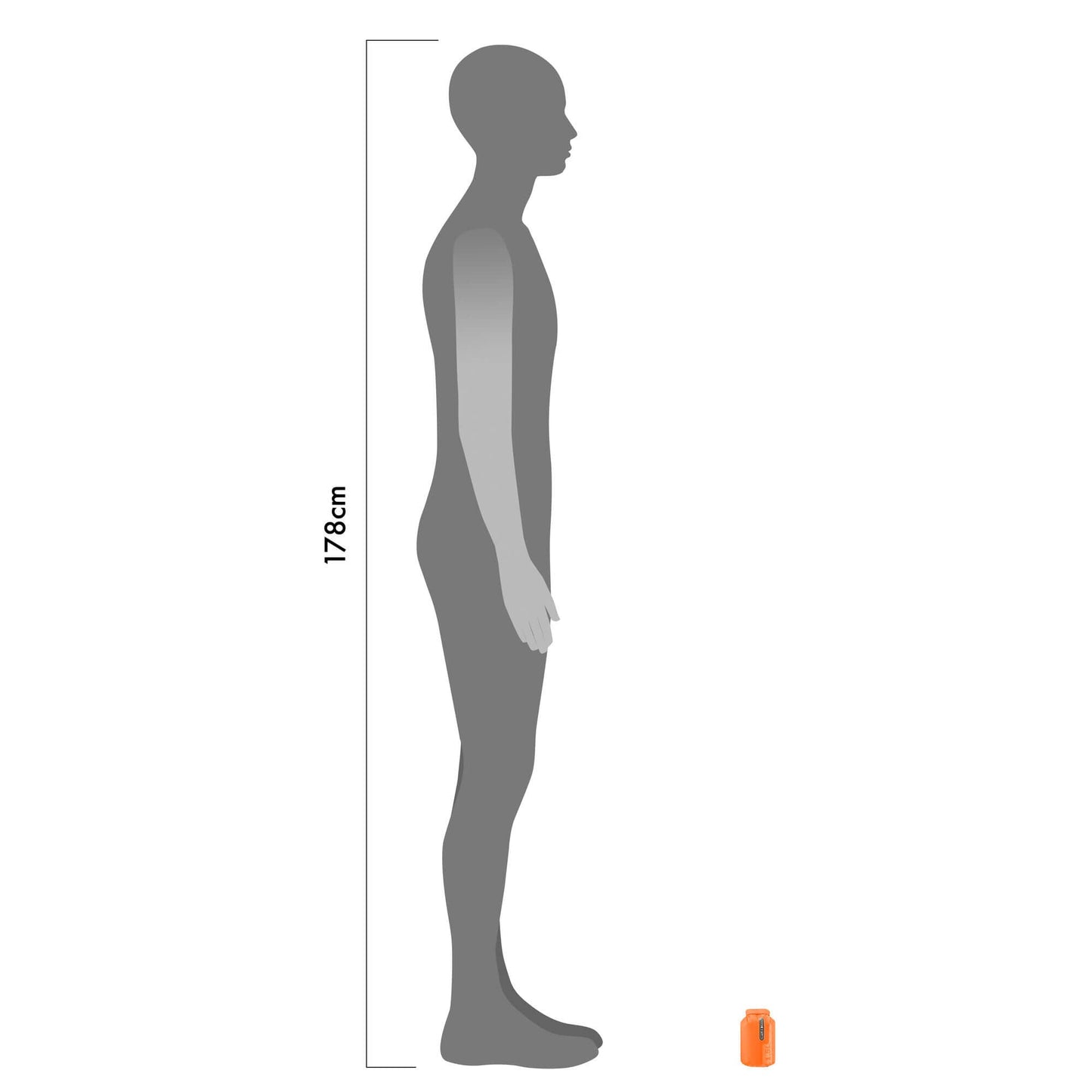 ORTLIEB DRY BAG ULTRA LIGHTWEIGHT PS10 ORANGE 1.5L