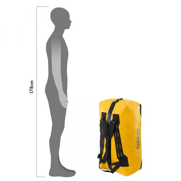 ORTLIEB TRAVEL BAG DUFFLE SUNYELLOW 40L