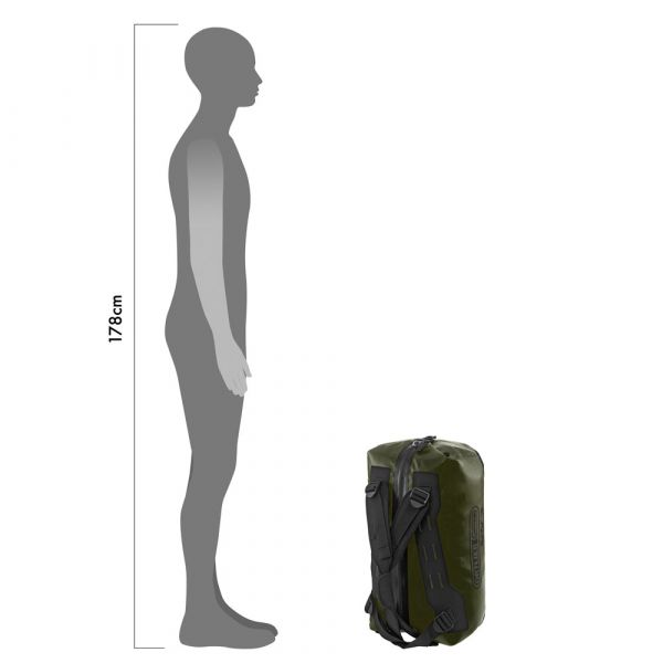 ORTLIEB TRAVEL BAG DUFFLE SUNYELLOW 40L