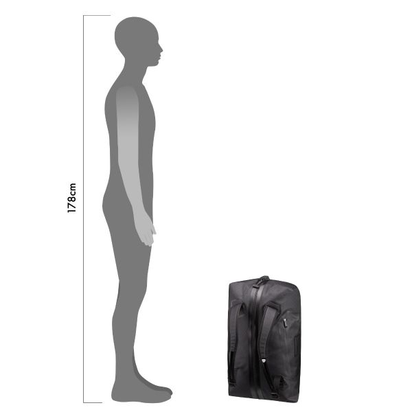 ORTLIEB TRAVEL BAG DUFFLE METROSPHERE BLACK 40L