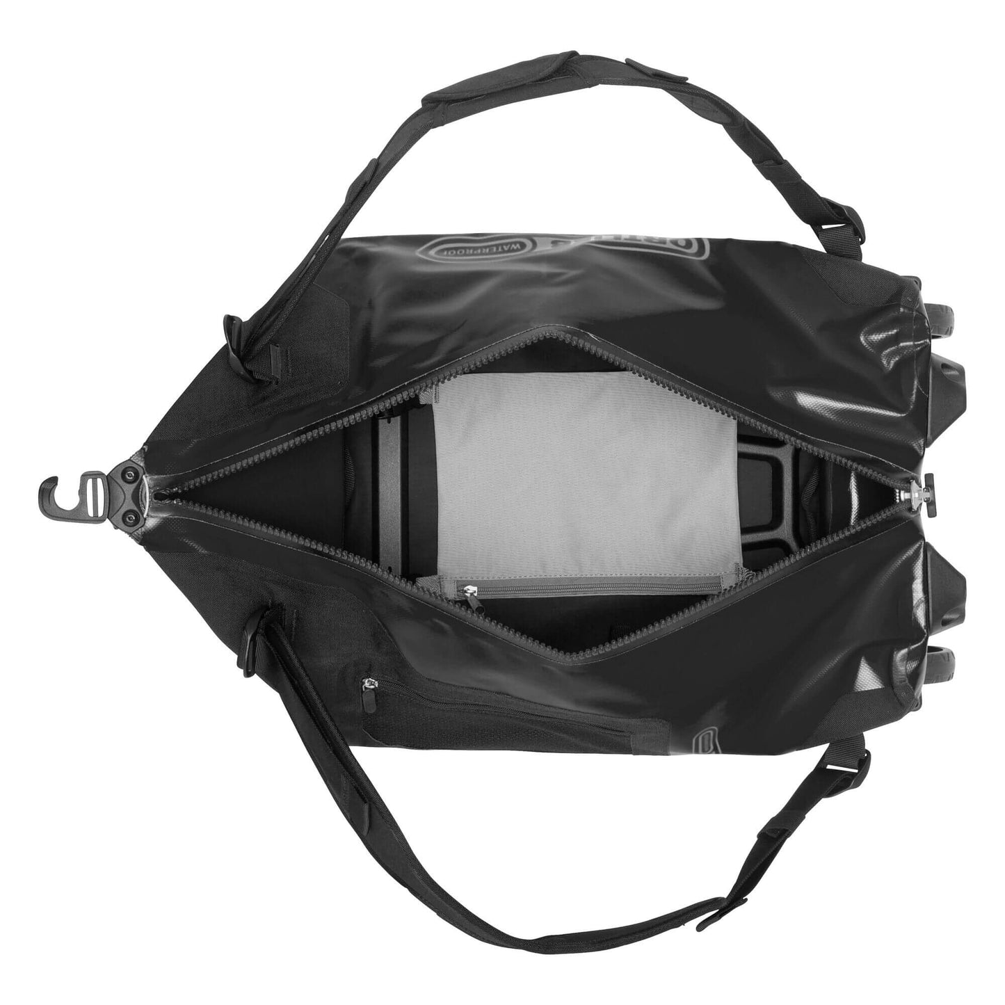 ORTLIEB TRAVEL BAG DUFFLE RG (WITH TELESCOPIC HANDLE) BLACK 34L