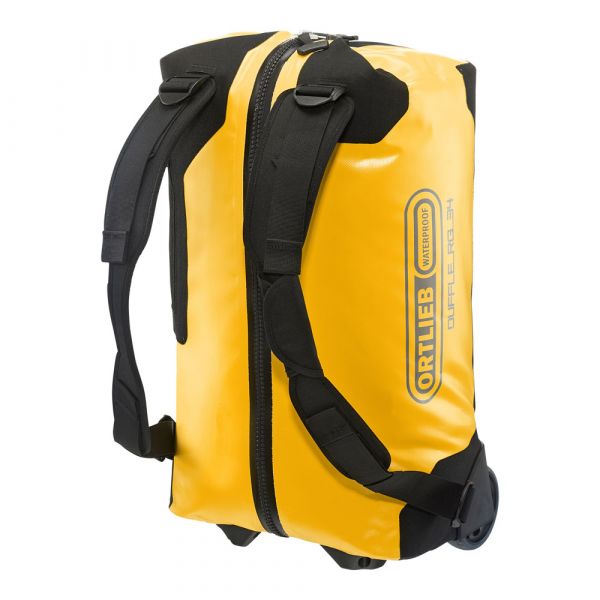 ORTLIEB TRAVEL BAG DUFFLE RG (WITH TELESCOPIC HANDLE) BLACK 34L