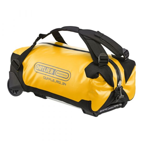 ORTLIEB TRAVEL BAG DUFFLE RG (WITH TELESCOPIC HANDLE) BLACK 34L