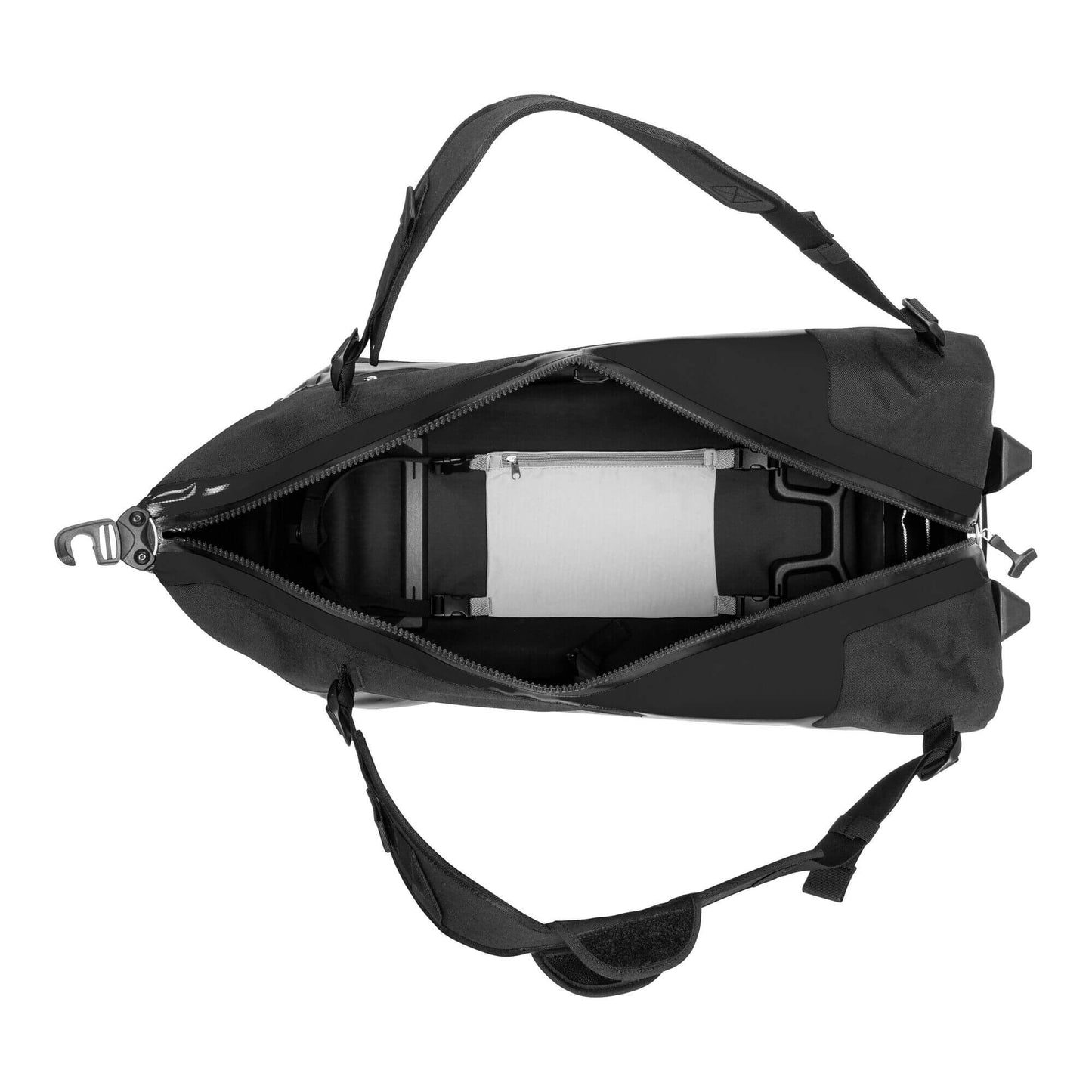 ORTLIEB TRAVEL BAG DUFFLE RG (WITH TELESCOPIC HANDLE) BLACK 34L