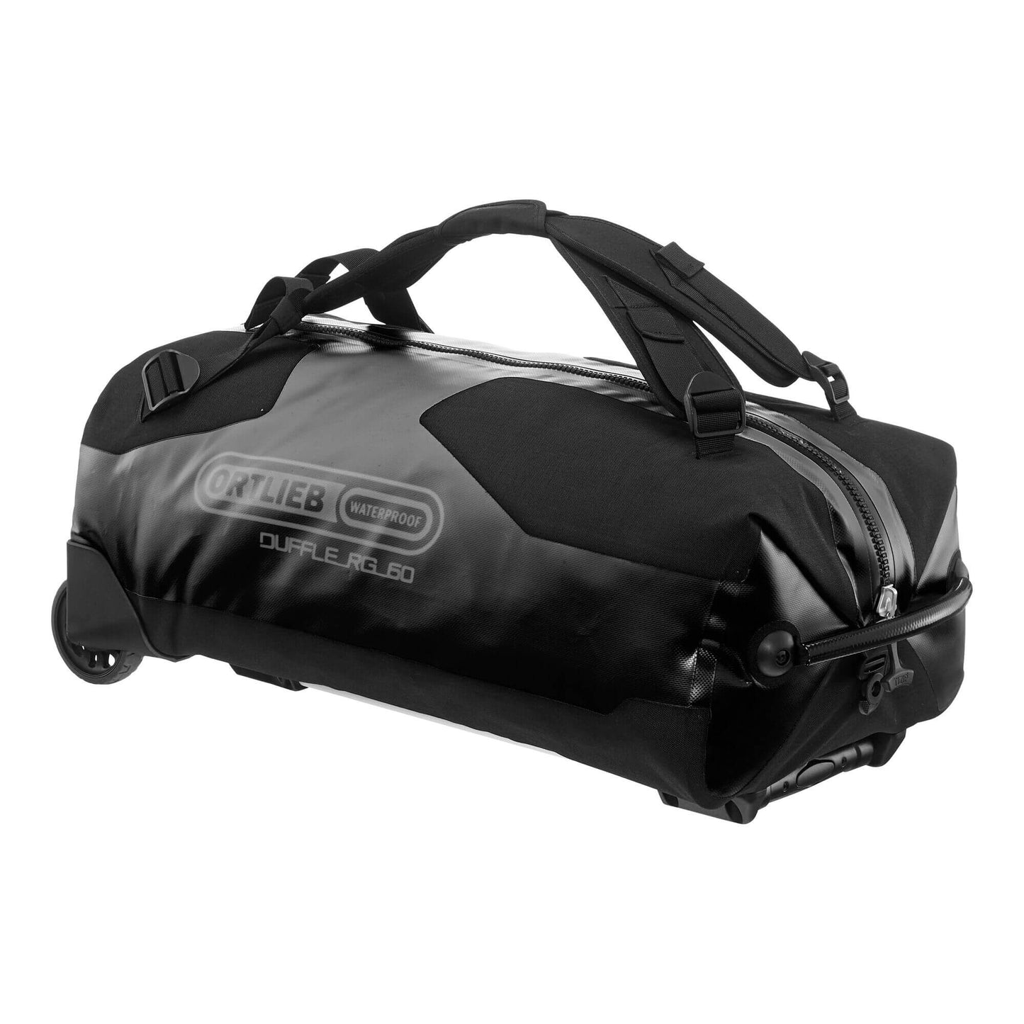 ORTLIEB TRAVEL BAG DUFFLE RG (WITH TELESCOPIC HANDLE) BLACK 34L