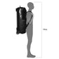 ORTLIEB TRAVEL BAG DUFFLE RG (WITH TELESCOPIC HANDLE) BLACK 34L