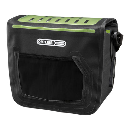 ORTLIEB HANDLEBAR BAG E-GLOW M BLACK 7L