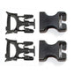 ORTLIEB PART REPAIR BUCKLE STEALTH MALE/FEMALE 25MM 2PCS