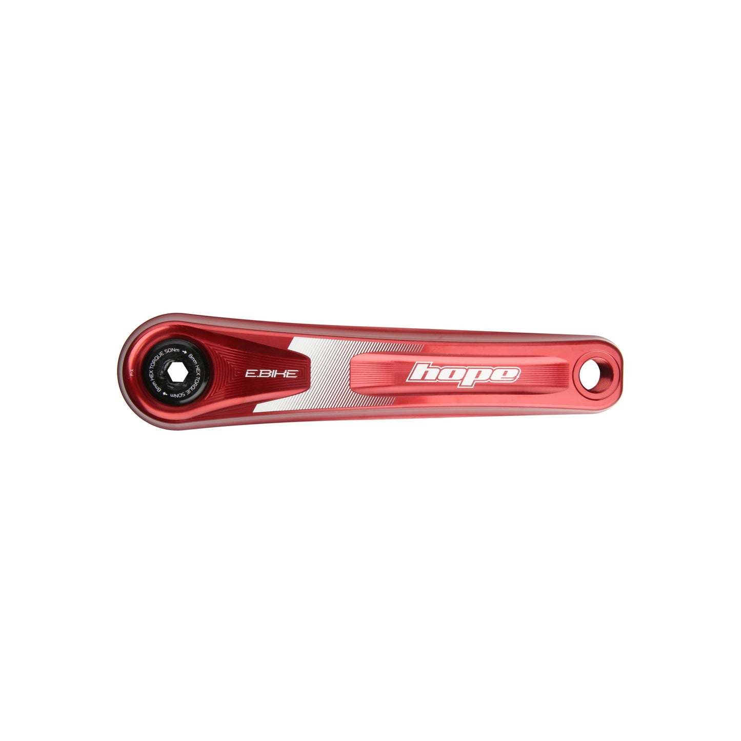 Hope Part Crankarm E Bike Non Drive Side Narrow 165MM Red
