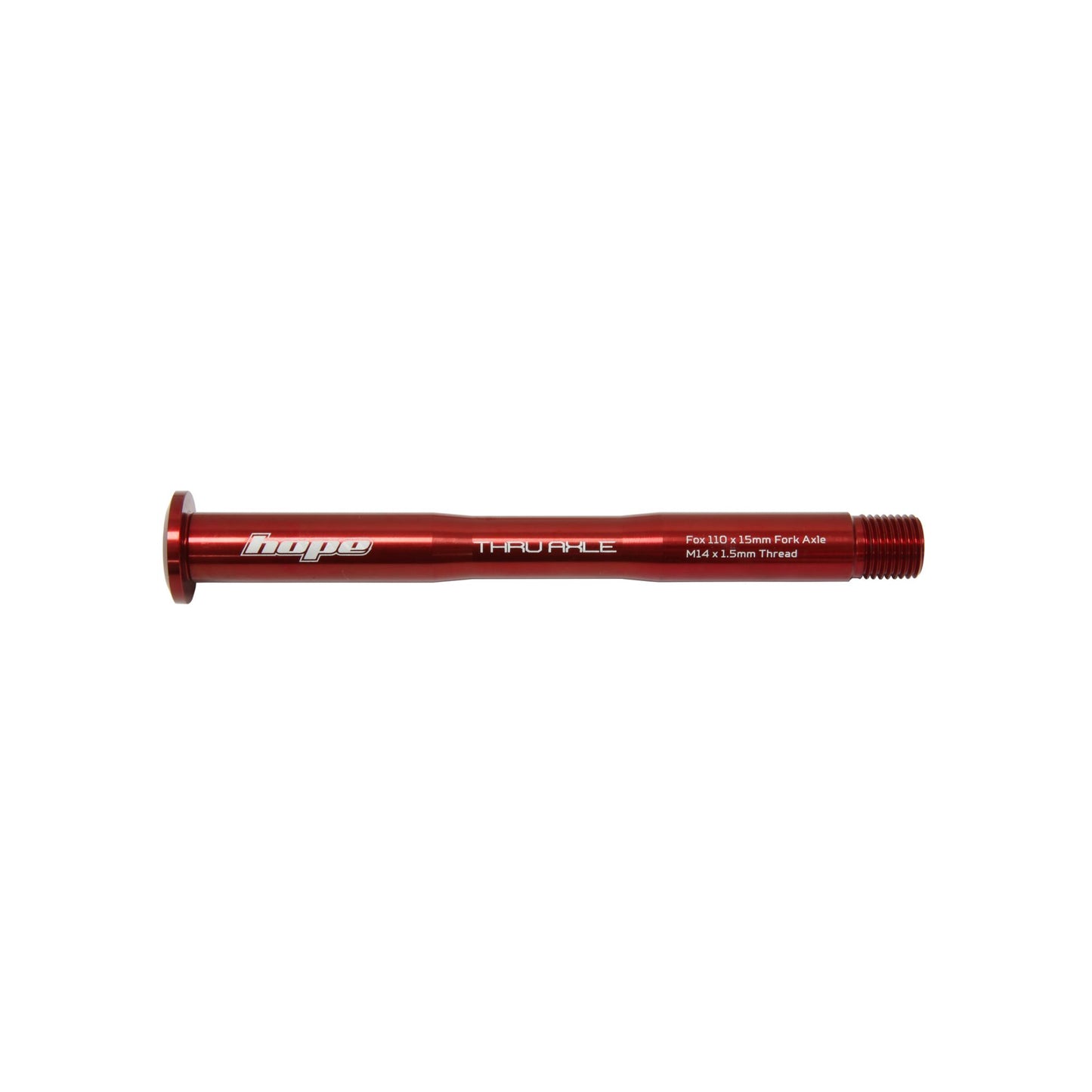 Hope Part Thru Axle Front Fox Red